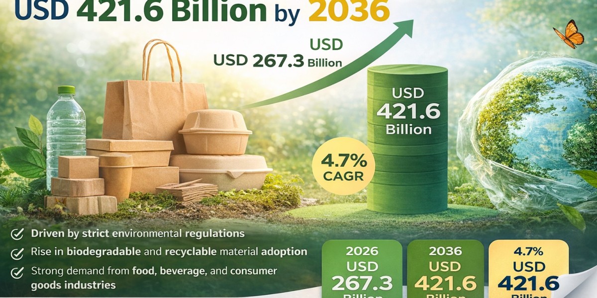 Sustainable Packaging Market to Reach USD 421.6 Billion by 2036
