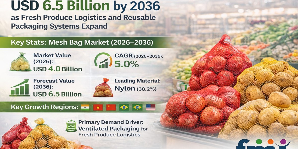Mesh Bag Market Expansion Linked to Bulk Produce Handling and Distribution Efficiency
